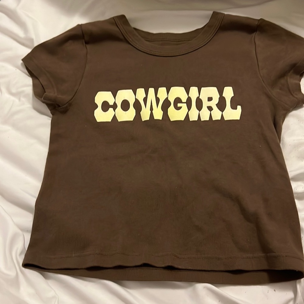 brandy melville cowgirl shirt.